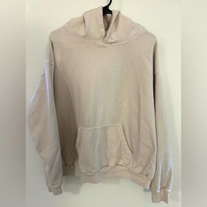 Lonely Ghost Hoodie Medium Cream Text Me When You Get Lonely